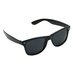 Fekete SZTK keretes hipszter geek napszemüveg