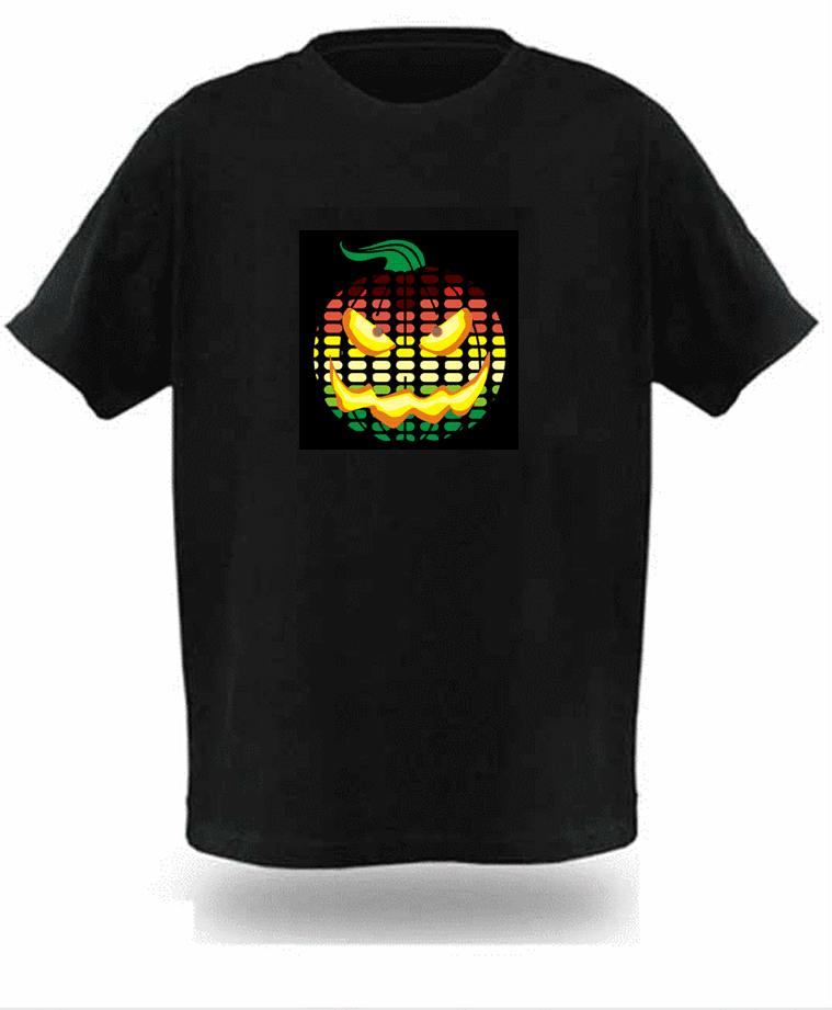 Pumpkin EQ világító equalizeres póló